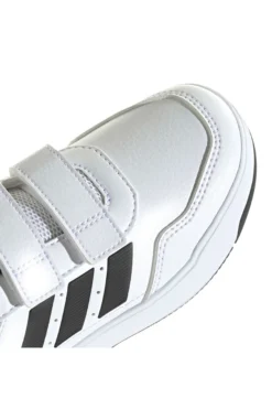Sneakers Bianche con strappi e suola antitraccia Adidas Tensaur Sport 3.0 CF K da Bimbi