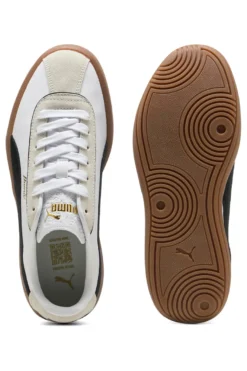 Sneakers Bianche con Suola a Contrasto Puma Club Klassika
