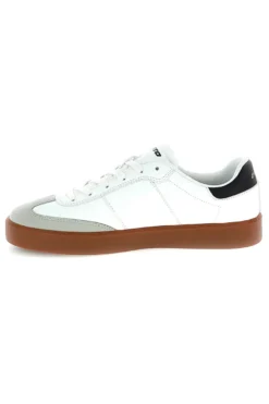 Sneakers bianche con suola color cuoio Lotto EQUIPO AMF II LTH