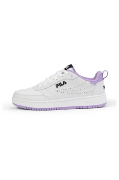 Sneakers Bianche Con Suola Lilla Fila Rega Teen