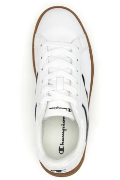 Sneakers bianche con suola marrone Champion PRESTIGE PLATFORM