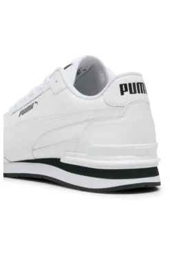 Sneakers Bianche con Tomaia in Pelle PUMA ST Runner v4 L