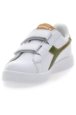 Sneakers bianche con velcro Diadora Game P PS