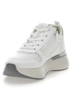 Sneakers Bianche con zeppa comfort Pittarello capsule Kendy
