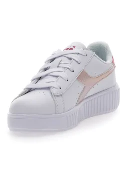 Sneakers Bianche da Bambin* Diadora Game Step PS Glazed
