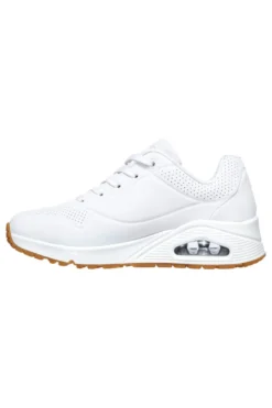 Sneakers Bianche da Donna Skechers Uno-Stand on Air