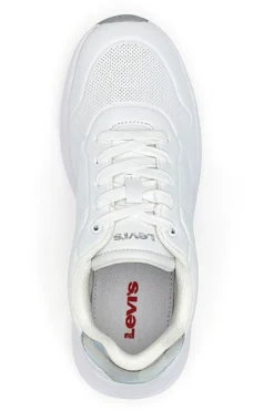 Sneakers bianche dettagli iridescenti Levi's Larry J