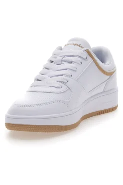 Sneakers bianche dettaglio beige CHAMPION RD18 LOW