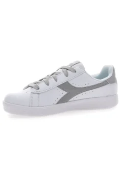 Sneakers Bianche e Argento con Lacci DIADORA GAME P CAMO GS