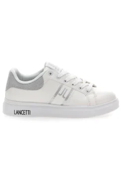 Sneakers Bianche e Argento Lancetti 27