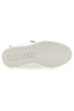 Sneakers Bianche e Blu con Velcro LEVI'S 0218