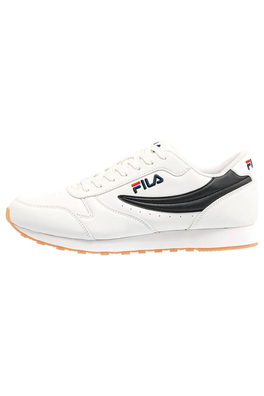 Sneakers Bianche e Blu sono soletta estraibile Fila Orbit