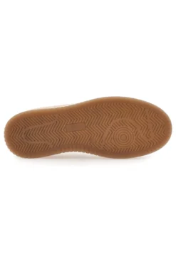 Sneakers bianche e bordeaux in pelle con dettagli oro Pittarello Capsule Grace Made in Italy