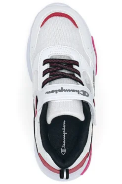 Sneakers Bianche e Fuxia Con Luci Champion Wave G PS