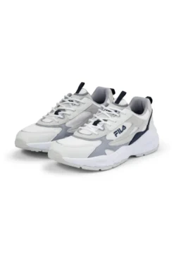 Sneakers Bianche e Grigie da Uomo Fila Novarra