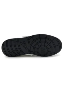 Sneakers bianche e grigie in pelle traforate in punta U.power U1400BC