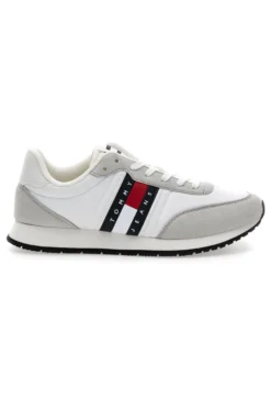 Sneakers bianche e grigie stile running con soletta estraibile Tommy jeans Tjm Class Runner
