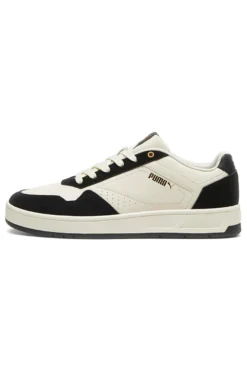 Sneakers Bianche e Marroni Puma Court Classic SD