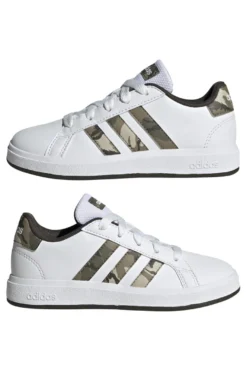 Sneakers Bianche e Mimetiche Adidas Grand Court 2.0 K