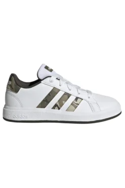 Sneakers Bianche e Mimetiche Adidas Grand Court 2.0 K