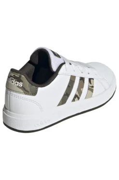 Sneakers Bianche e Mimetiche Adidas Grand Court 2.0 K