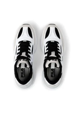Sneakers Bianche e Nere con Platform FILA RECADE