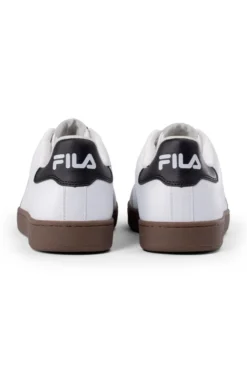 Sneakers bianche e nere con suola a contrasto FILA COURTBAY
