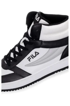 Sneakers Bianche e Nere Fila Rega Nf Mid