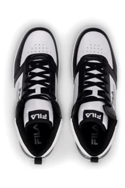 Sneakers Bianche e Nere Fila Rega Nf Mid