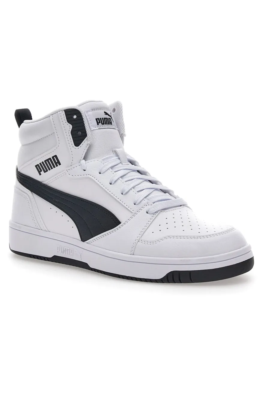 Sneakers Bianche e Nere Mid-Cut Puma Rebound V6