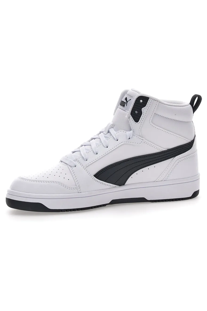 Sneakers Bianche e Nere Mid-Cut Puma Rebound V6