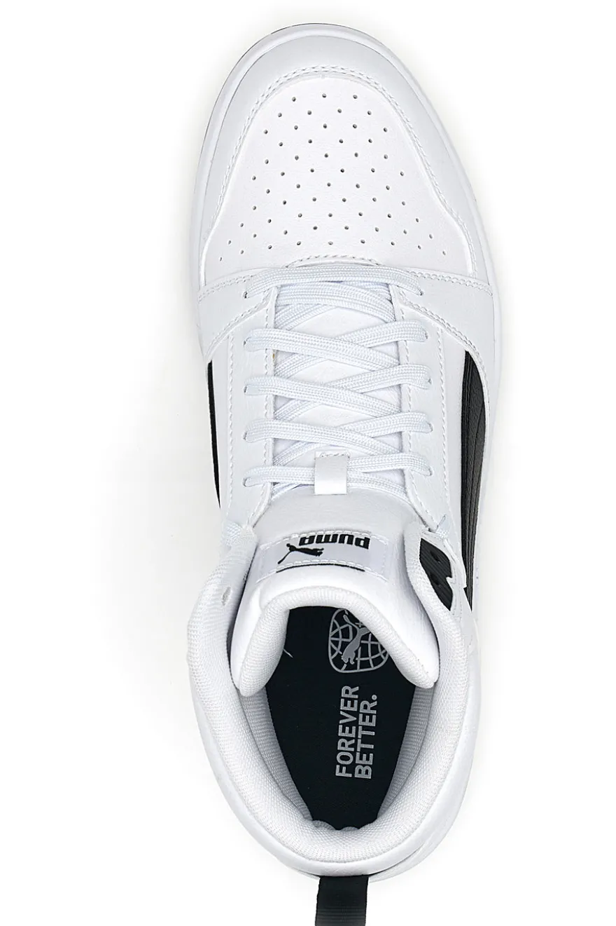 Sneakers Bianche e Nere Mid-Cut Puma Rebound V6
