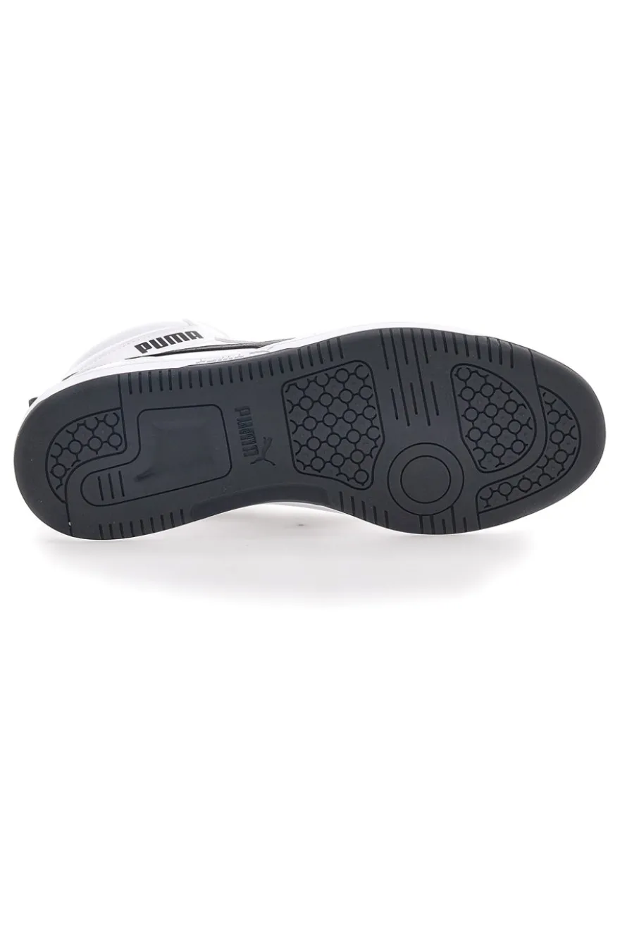 Sneakers Bianche e Nere Mid-Cut Puma Rebound V6
