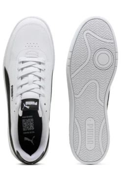Sneakers Bianche e Nere Puma Court Classic Clean