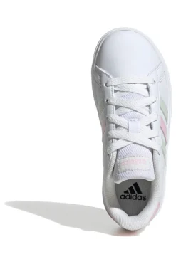 Sneakers bianche e rosa ADIDAS GRAND COURT 2.0 K