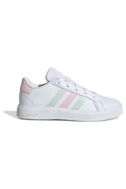 Sneakers bianche e rosa ADIDAS GRAND COURT 2.0 K