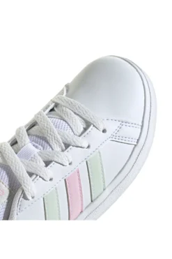 Sneakers bianche e rosa ADIDAS GRAND COURT 2.0 K