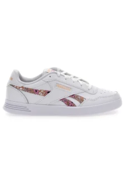 Sneakers Bianche e Rosa Con Brillantini Reebok Court Advance