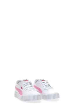 Sneakers Bianche e Rosa Con Lacci Puma Carina 2 Ps