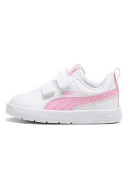 Sneakers Bianche e Rosa Con Strappi Puma Courtflex V3 V Inf
