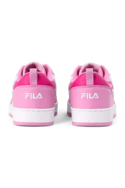 Sneakers Bianche e Rosa con tomaia traforata FILA REGA NF TEENS