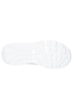 Sneakers Bianche e Rosa Skechers Street Uno Lite -B Lovely Luv