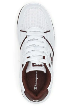 Sneakers Bianche e Rosse Con Logo Laterale Champion RD18 Lite Mesh