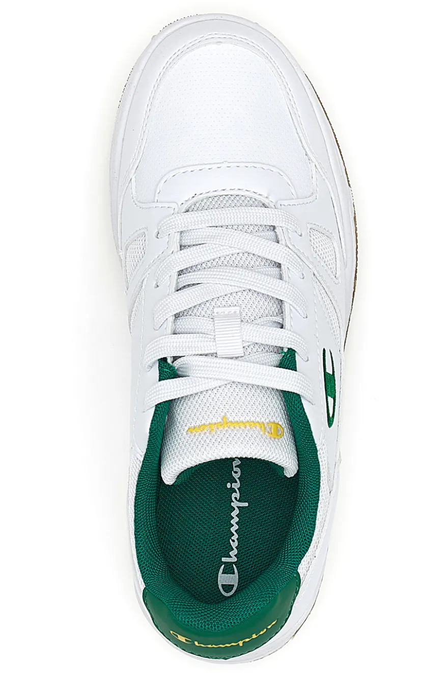 Sneakers Bianche e Verdi CHAMPION CLY 87 B GS
