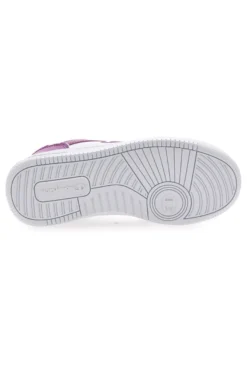 Sneakers Bianche e Viola Con Logo Laterale Champion RD18 2 LOW