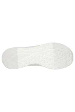 Sneakers bianche in duraleather con soletta memory foam Skechers BOBS Buno How Sweet