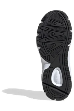 Sneakers bianche in mesh con dettagli argento e suola Cloudfoam Adidas Crazychaos 2000