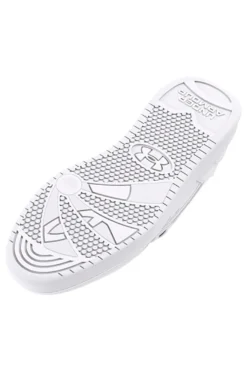 Sneakers bianche in pelle con suola comfort Under Armour W Official