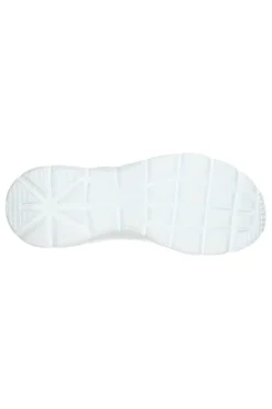 Sneakers bianche in pelle con Memory Foam Skechers Fashion Fit Effortless