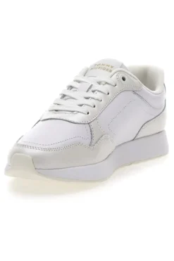 Sneakers bianche in pelle stile casual Tommy jeans Th Chic